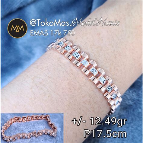 emas putih rolex